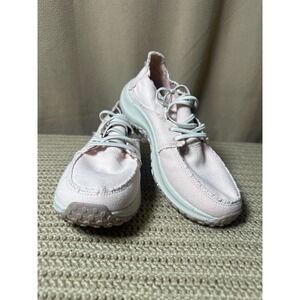 Holo Footwear Womens Size 8 Pink Canvas Slip On Sneakers Honest Foam Insoles